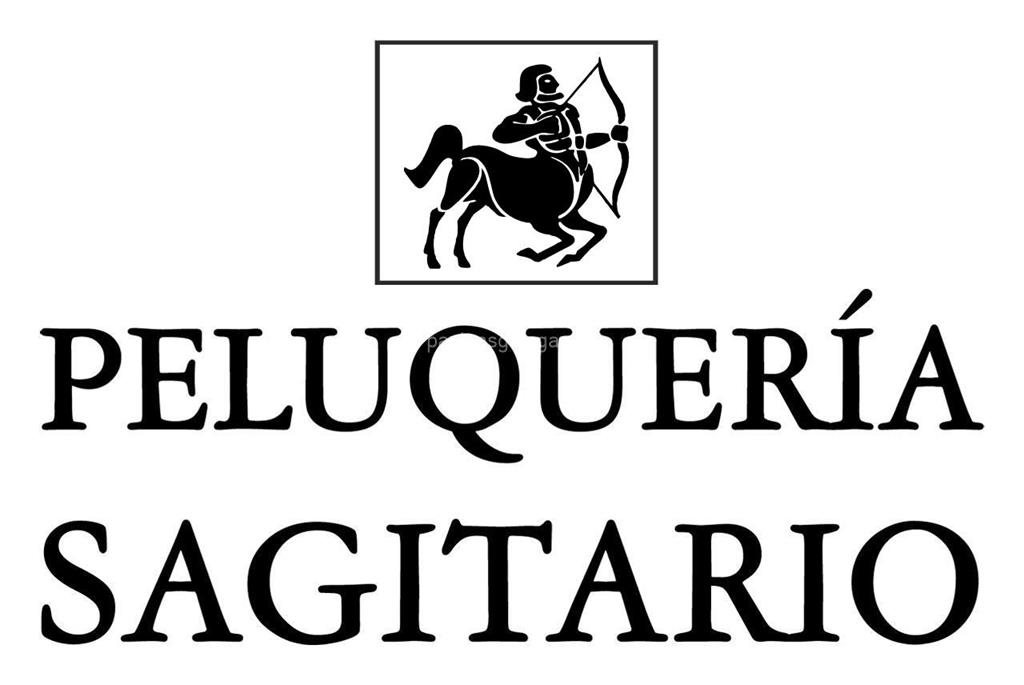 logotipo Peluquería Sagitario