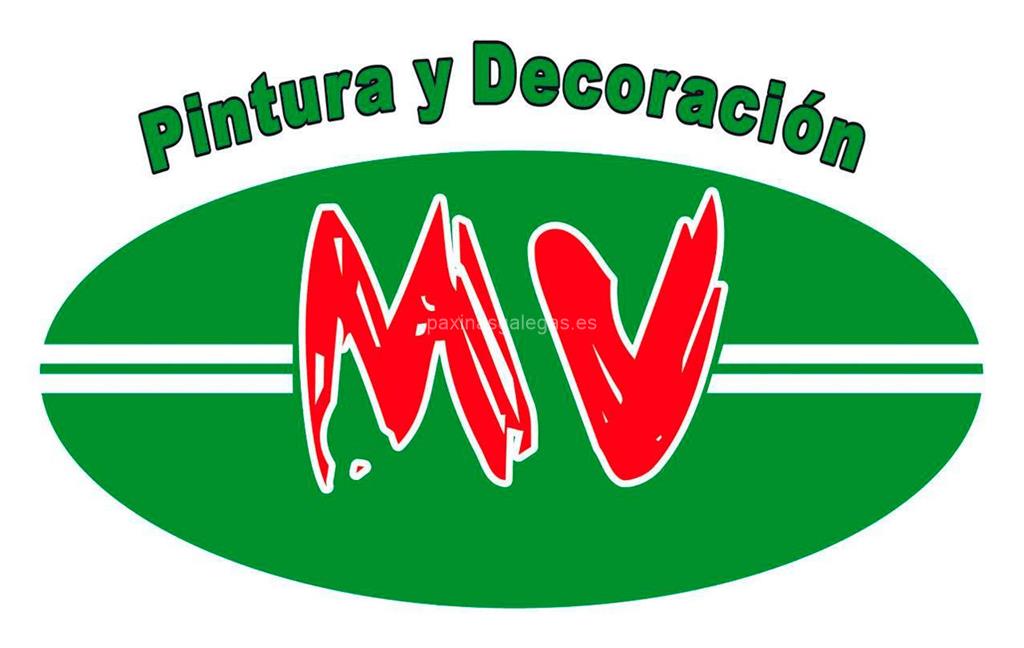 logotipo Pintura y Decoración MV