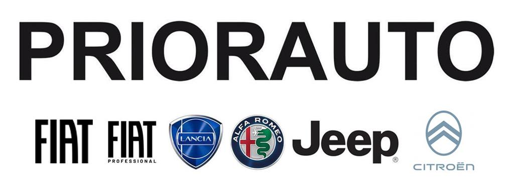 logotipo Priorauto - Fiat - Lancia - Alfa Romeo - Jeep - Citroën