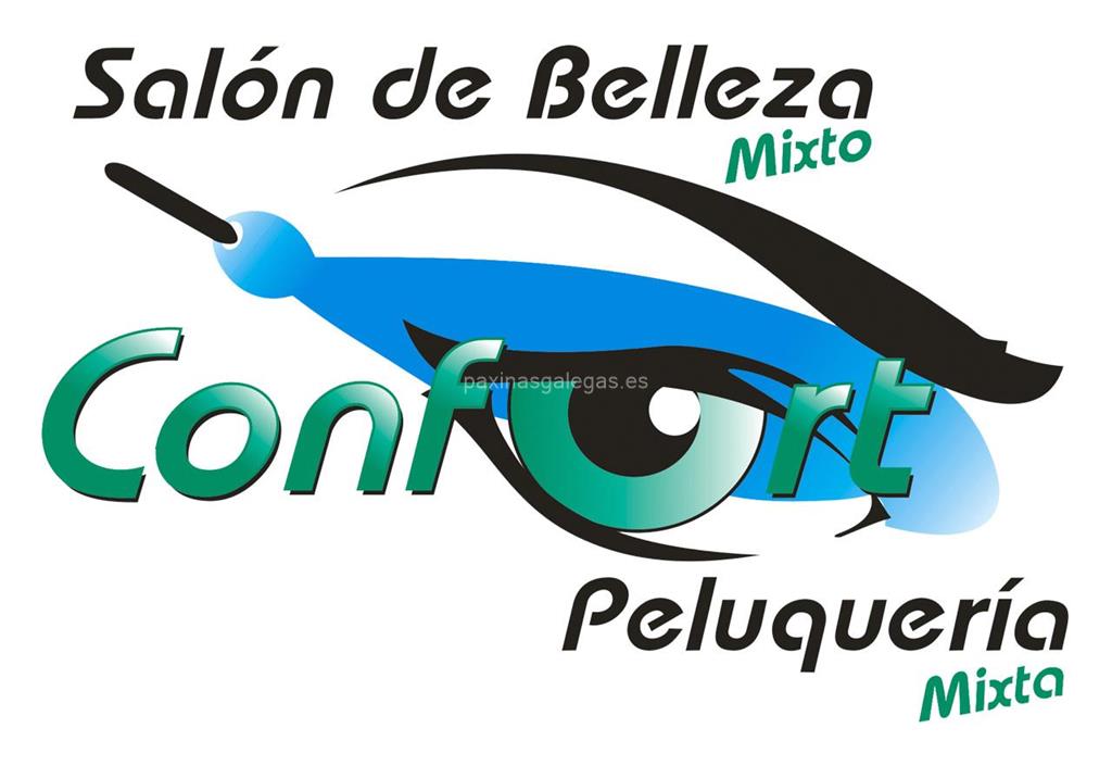 logotipo Salón de Belleza Confort