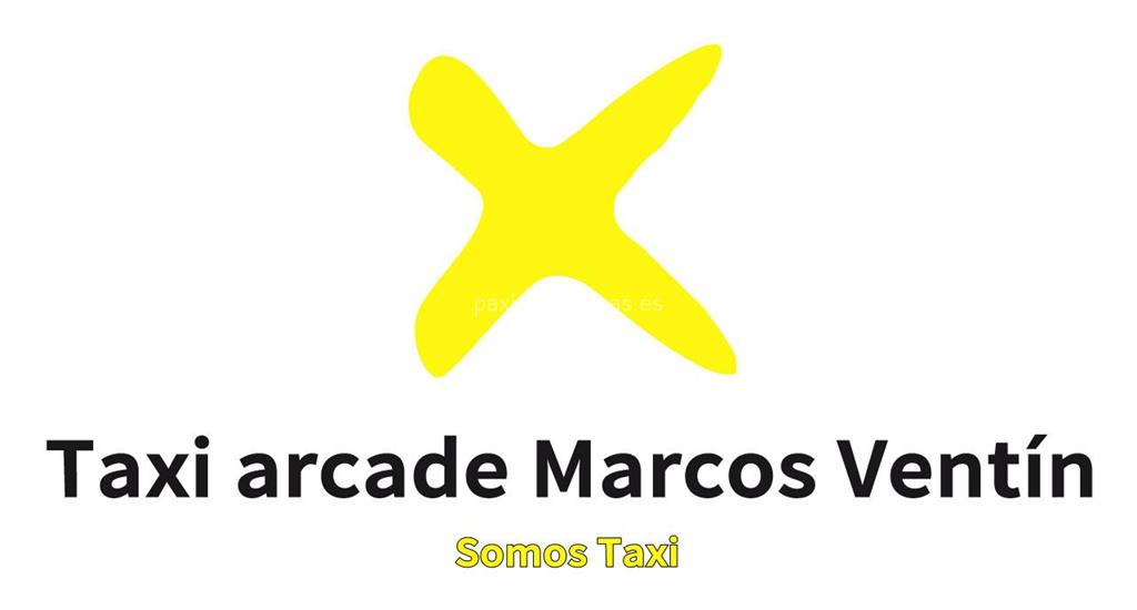 logotipo Taxi Arcade Marcos Ventín