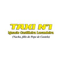 Logotipo Taxi Nº1 Muxía - Nacho Castiñeira