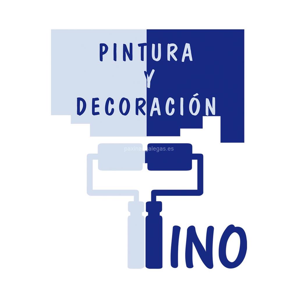 logotipo Tino Pintura y Decoración (Valentine)
