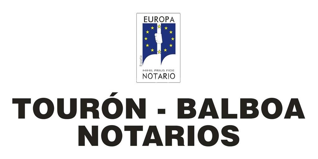 logotipo Tourón - Balboa Notarios