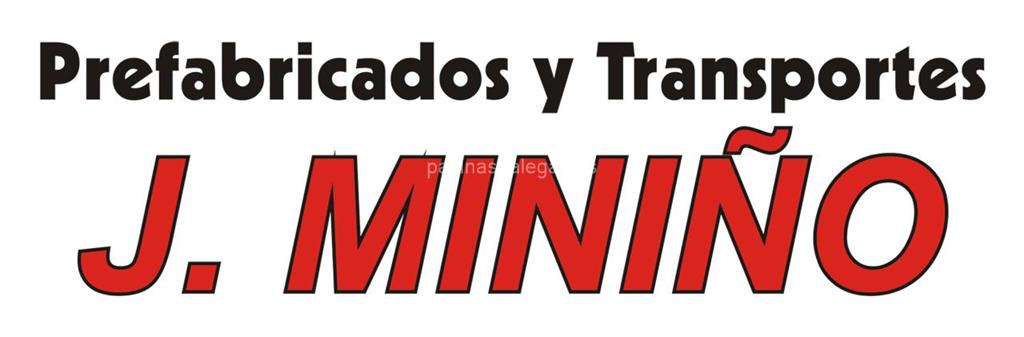 logotipo Transportes y Prefabricados J. Miniño