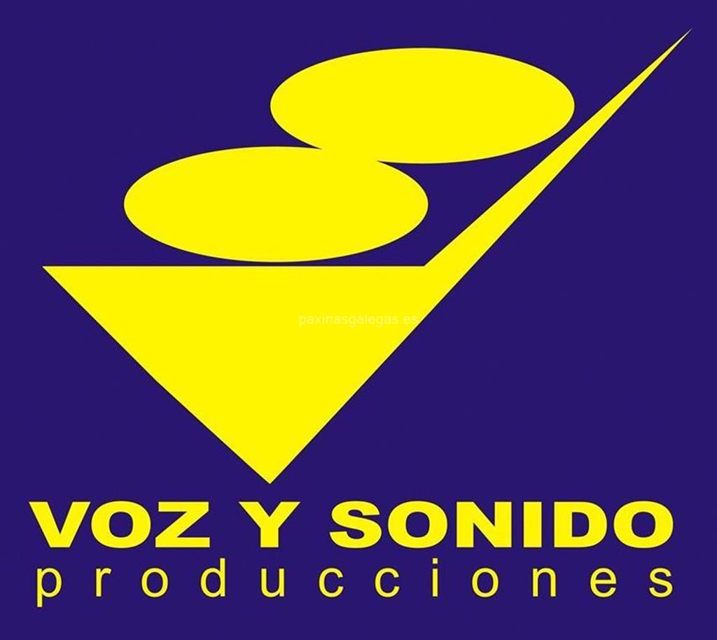 logotipo Voz y Sonido Producciones