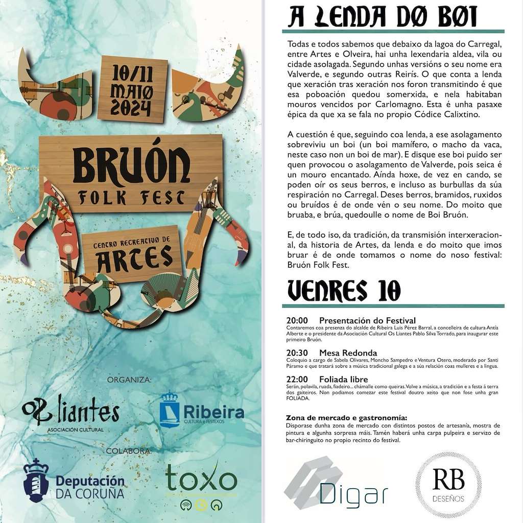 Bruón Folk Fest (2024) en Ribeira