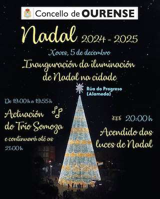 Acendido das Luces de Nadal