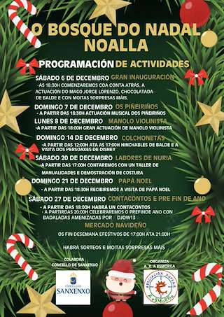 Bosque de Navidad de Noalla