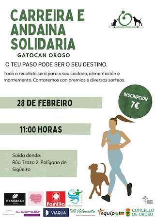 Carreira e Andaina Solidaria Gatocan