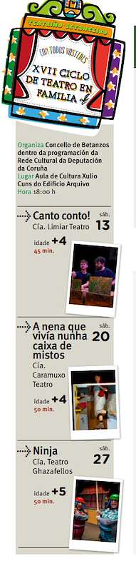 XVII Ciclo de Teatro en Familia