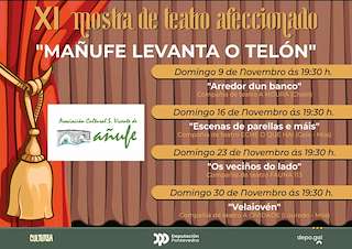 XI Ciclo de Teatro Mañufe Levanta o Telón 