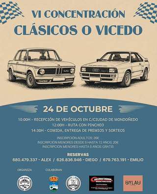 VI Concentración Coches Clásicos