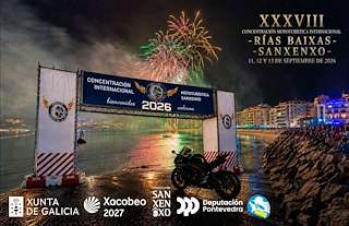 XXXVIII Concentración Internacional Mototurística Rías Baixas