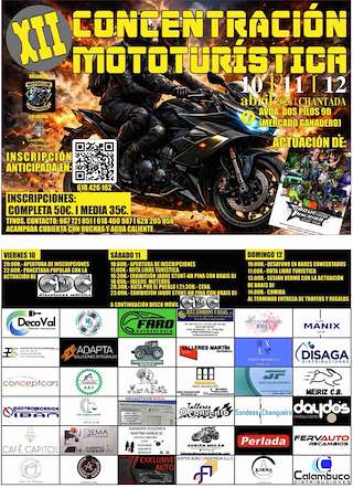 XII Concentración Mototuristica