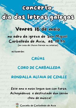 Concerto día das Letras Galegas