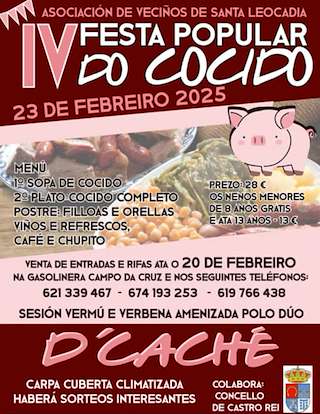 IV Festa do Cocido de Santa Leocadia