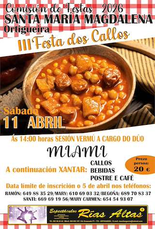 III Festa dos Callos