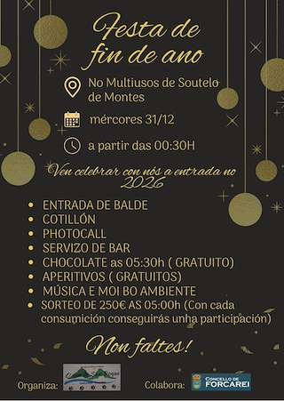 Fiesta de Fin de Año de Soutelo de Montes