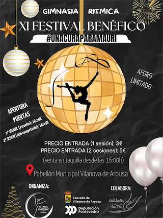 XI Festival Benéfico de Navidad Gimnasia Rítmica