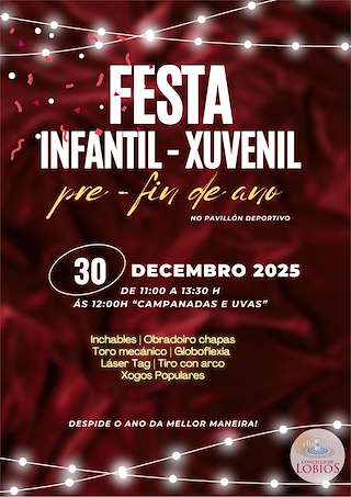 Fiesta Infantil - Juvenil Pre Fin de Año 