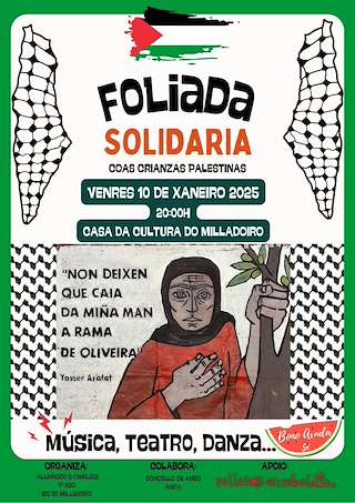Foliada Solidaria con Palestina do Milladoiro