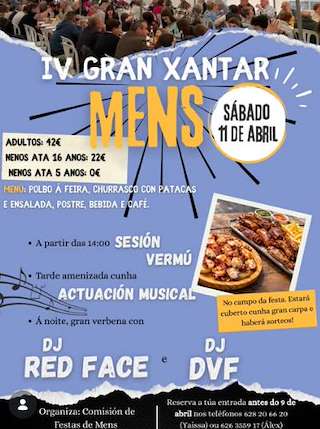 IV Gran Xantar de Mens 