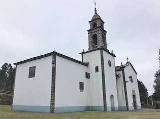 Fechas, información, programa, cartel, imágenes, mapa y ubicación de Iglesia de San Xulián de Lardeiros  en  O Pino