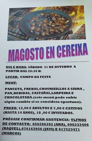 Magosto de Cereixa