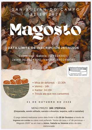 Magosto de San Xulián do Campo
