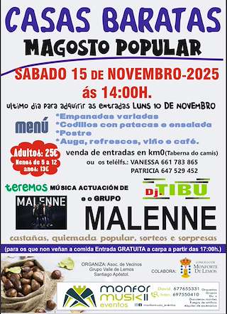 Magosto del Valle de Lemos