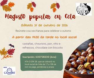 Magosto Popular de Cela 