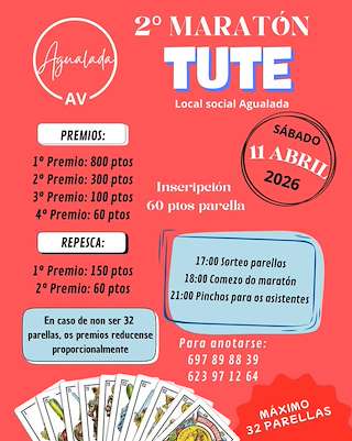 II Maratón de Tute de Agualada