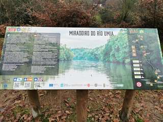 Fechas, información, programa, cartel, imágenes, mapa y ubicación de Miradoiro do Río Umia  en  Caldas de Reis