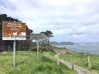 Fechas, información, programa, cartel, imágenes, mapa y ubicación de Mirador de Punta Sarridal  en  Cedeira