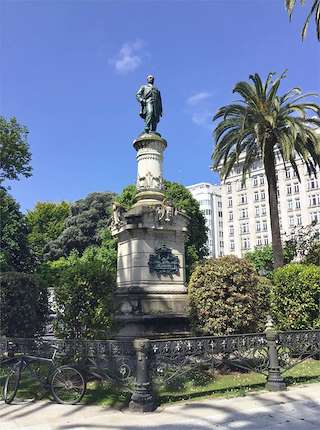 Fechas, información, programa, cartel, imágenes, mapa y ubicación de Monumento a Daniel Carballo  en  A Coruña