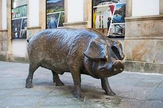 Fechas, información, programa, cartel, imágenes, mapa y ubicación de Monumento o Porco  en  Lalín