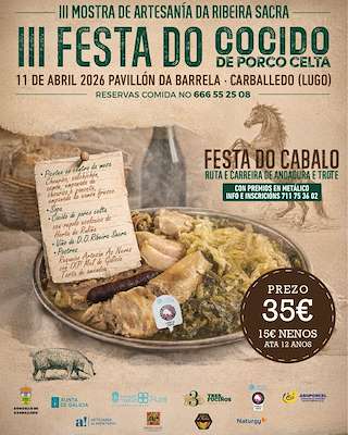 III Mostra de Artesanía e Festa do Cocido de Porco Celta