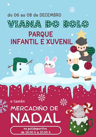 Parque Infantil e Xuvenil - Mercadiño de Nadal