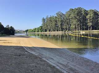Fechas, información, programa, cartel, imágenes, mapa y ubicación de Playa Fluvial del Lérez  en  Pontevedra