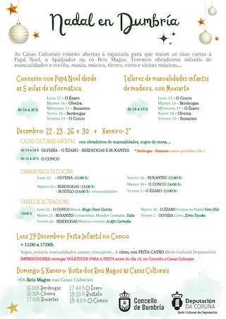 Programa de Navidad – Visita de los Reyes