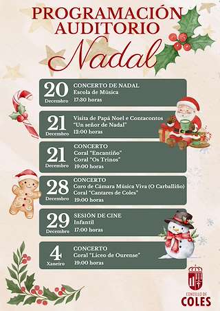 Programa de Navidad del Auditorio