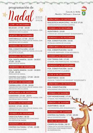 Programa de Navidad – Visita de los Reyes