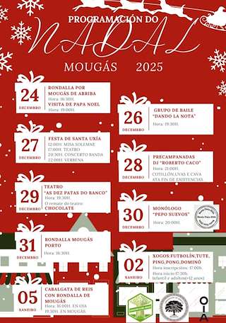 Programación de Navidad de Mougás - Cabalgata de Reyes 