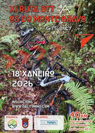 XI Ruta BTT Os do Monte Bravo