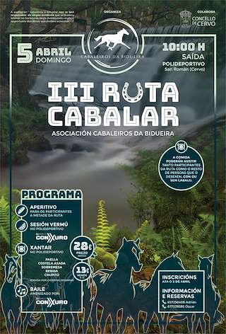 III Ruta Cabalar de Bidueira
