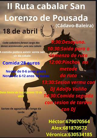 II Ruta Cabalar de Pousada