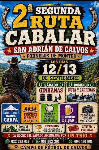 II Ruta Cabalar de San Adrián de Calvos