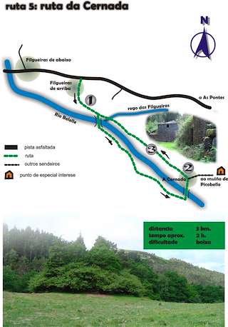 Fechas, información, programa, cartel, imágenes, mapa y ubicación de Ruta da Cernada  en  A Capela