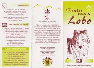 Fechas, información, programa, cartel, imágenes, mapa y ubicación de Ruta Tralos Pasos do Lobo  en  A Lama